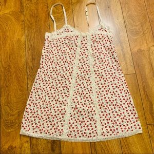 JUICY COUTURE ROSES MINI LACE NIGHT DRESS SIZE S